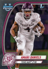 Load image into Gallery viewer, 2024 Bowman University Chrome Football BASE Cards ~ Pick your card