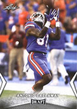 Load image into Gallery viewer, 2018 Leaf Draft Football Cards: #04 Antonio Callaway