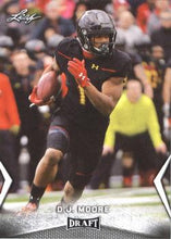Load image into Gallery viewer, 2018 Leaf Draft Football Cards: #14 D.J. Moore