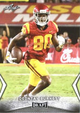 Load image into Gallery viewer, 2018 Leaf Draft Football Cards: #19 Deontay Burnett