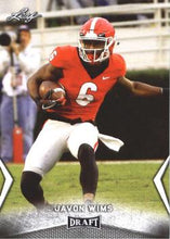 Load image into Gallery viewer, 2018 Leaf Draft Football Cards: #28 Javon Wims