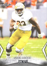 Load image into Gallery viewer, 2018 Leaf Draft Football Cards: #30 Josh Adams