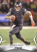 Load image into Gallery viewer, 2018 Leaf Draft Football Cards: #35 Luke Falk