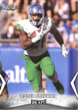 Load image into Gallery viewer, 2018 Leaf Draft Football Cards: #53 Royce Freeman