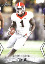 Load image into Gallery viewer, 2018 Leaf Draft Football Cards: #57 Sony Michel