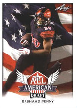Load image into Gallery viewer, 2018 Leaf Draft Football Cards - All American: #AA-11 Rashaad Penny