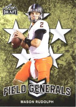 Load image into Gallery viewer, 2018 Leaf Draft Football Cards - Field Generals: #FG-07 Mason Rudolph