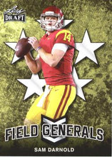 Load image into Gallery viewer, 2018 Leaf Draft Football Cards - Field Generals: #FG-09 Sam Darnold