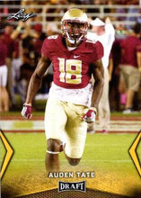 Load image into Gallery viewer, 2018 Leaf Draft Football Cards - Gold: #06 Auden Tate