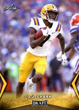 Load image into Gallery viewer, 2018 Leaf Draft Football Cards - Gold: #13 D.J. Chark