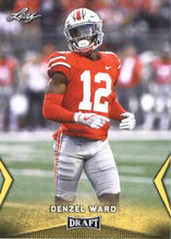 Load image into Gallery viewer, 2018 Leaf Draft Football Cards - Gold: #17 Denzel Ward