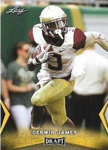 Load image into Gallery viewer, 2018 Leaf Draft Football Cards - Gold: #21 Derwin James