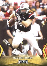Load image into Gallery viewer, 2018 Leaf Draft Football Cards - Gold: #24 Hayden Hurst