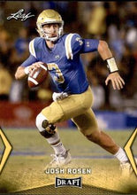 Load image into Gallery viewer, 2018 Leaf Draft Football Cards - Gold: #32 Josh Rosen