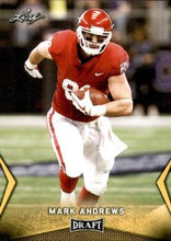 Load image into Gallery viewer, 2018 Leaf Draft Football Cards - Gold: #37 Mark Andrews
