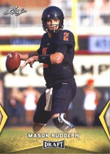 Load image into Gallery viewer, 2018 Leaf Draft Football Cards - Gold: #39 Mason Rudolph