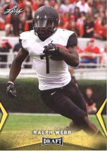Load image into Gallery viewer, 2018 Leaf Draft Football Cards - Gold: #46 Ralph Webb