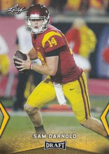 Load image into Gallery viewer, 2018 Leaf Draft Football Cards - Gold: #54 Sam Darnold