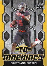 Load image into Gallery viewer, 2018 Leaf Draft Football Cards - TD Machines Gold: #TD-05 Courtland Sutton