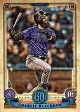 Load image into Gallery viewer, 2019 Topps Gypsy Queen Baseball Cards (1-100): #11 Charlie Blackmon