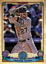 Load image into Gallery viewer, 2019 Topps Gypsy Queen Baseball Cards (101-200): #153 Trevor Story