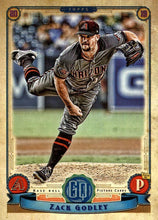 Load image into Gallery viewer, 2019 Topps Gypsy Queen Baseball Cards (101-200): #177 Zack Godley