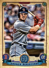 Load image into Gallery viewer, 2019 Topps Gypsy Queen Baseball Cards (201-300): #205 Andrew Benintendi UER