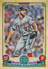 Load image into Gallery viewer, 2019 Topps Gypsy Queen Baseball Cards (201-300): #211 Stephen Strasburg