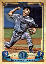 Load image into Gallery viewer, 2019 Topps Gypsy Queen Baseball Cards (201-300): #224 Masahiro Tanaka