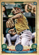 Load image into Gallery viewer, 2019 Topps Gypsy Queen Baseball Cards (201-300): #260 Matt Chapman