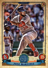 Load image into Gallery viewer, 2019 Topps Gypsy Queen Baseball Cards (201-300): #266 Jose Martinez