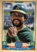 Load image into Gallery viewer, 2019 Topps Gypsy Queen Baseball Cards SP (301-320): #304 Reggie Jackson SP