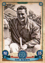 Load image into Gallery viewer, 2019 Topps Gypsy Queen Baseball Cards SP (301-320): #317 Lou Gehrig SP