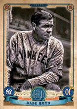 Load image into Gallery viewer, 2019 Topps Gypsy Queen Baseball Cards SP (301-320): #320 Babe Ruth SP