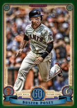 Load image into Gallery viewer, 2019 Topps Gypsy Queen Baseball GREEN Parallels: #17 Buster Posey