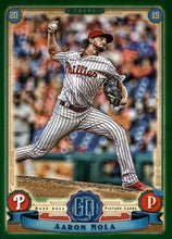 Load image into Gallery viewer, 2019 Topps Gypsy Queen Baseball GREEN Parallels: #20 Aaron Nola