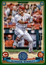 Load image into Gallery viewer, 2019 Topps Gypsy Queen Baseball GREEN Parallels: #173 Scooter Gennett