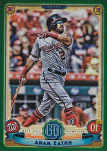 Load image into Gallery viewer, 2019 Topps Gypsy Queen Baseball GREEN Parallels: #179 Adam Eaton