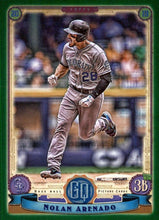 Load image into Gallery viewer, 2019 Topps Gypsy Queen Baseball GREEN Parallels: #213 Nolan Arenado