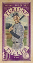 Load image into Gallery viewer, 2019 Topps Gypsy Queen Baseball FORTUNE TELLER MINI Inserts: #FTM-GT Gleyber Torres