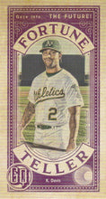 Load image into Gallery viewer, 2019 Topps Gypsy Queen Baseball FORTUNE TELLER MINI Inserts: #FTM-KD Khris Davis