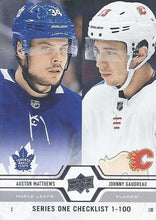Load image into Gallery viewer, 2019-20 Upper Deck Hockey SERIES 1 (101-200) ~ Pick your card