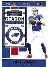 Load image into Gallery viewer, 2019 Panini Contenders Base Veteran Cards #1-100 - Pick Your Cards: #3 Josh Allen