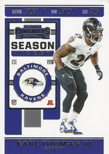 Load image into Gallery viewer, 2019 Panini Contenders Base Veteran Cards #1-100 - Pick Your Cards: #16 Earl Thomas III
