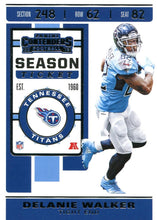Load image into Gallery viewer, 2019 Panini Contenders Base Veteran Cards #1-100 - Pick Your Cards: #29 Delanie Walker