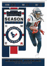 Load image into Gallery viewer, 2019 Panini Contenders Base Veteran Cards #1-100 - Pick Your Cards: #35 DeAndre Hopkins