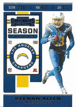 Load image into Gallery viewer, 2019 Panini Contenders Base Veteran Cards #1-100 - Pick Your Cards: #49 Keenan Allen