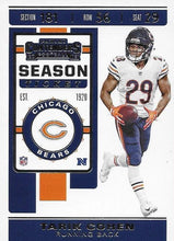 Load image into Gallery viewer, 2019 Panini Contenders Base Veteran Cards #1-100 - Pick Your Cards: #70 Tarik Cohen