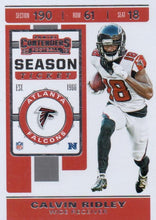 Load image into Gallery viewer, 2019 Panini Contenders Base Veteran Cards #1-100 - Pick Your Cards: #86 Calvin Ridley