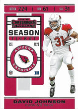 Load image into Gallery viewer, 2019 Panini Contenders Base Veteran Cards #1-100 - Pick Your Cards: #93 David Johnson